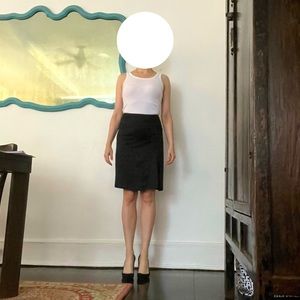 Etro black skirt. Never worn. Size 40 (4 US). Gorgeous side slit detail.